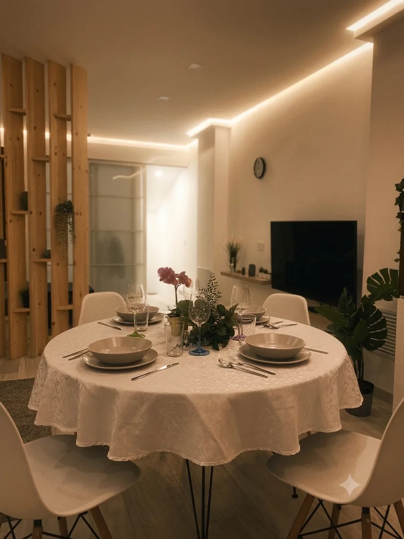 Completed residential interior